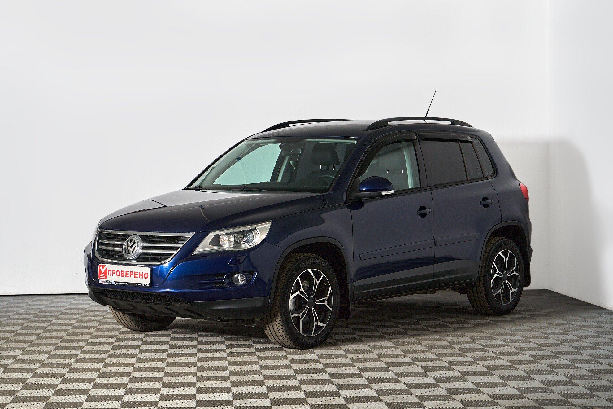 Volkswagen Tiguan 2011, синий