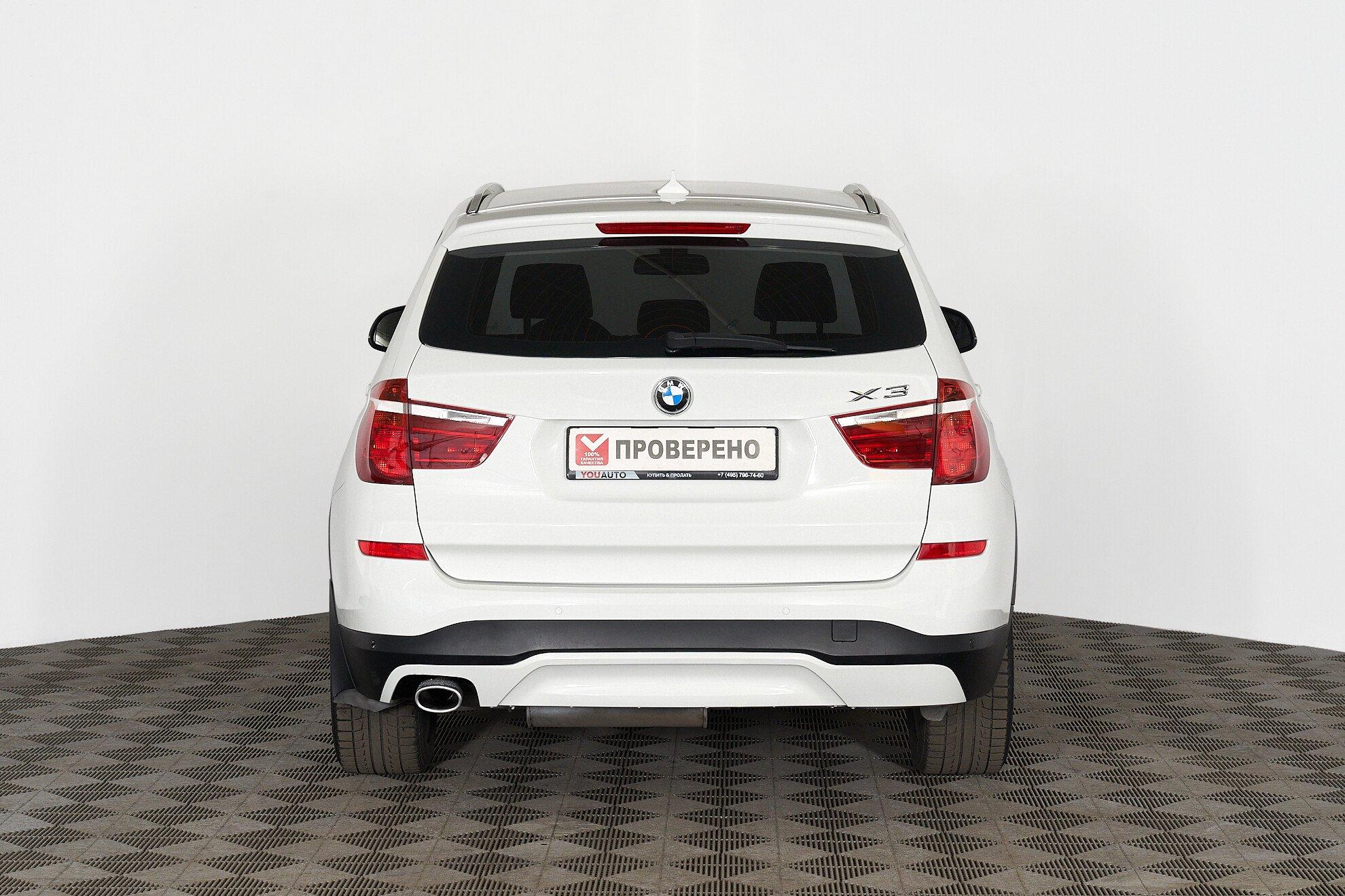 BMW X3 2014, белый