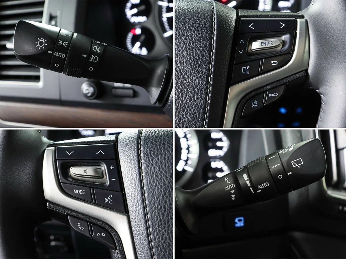 Toyota Land Cruiser 2019, черный