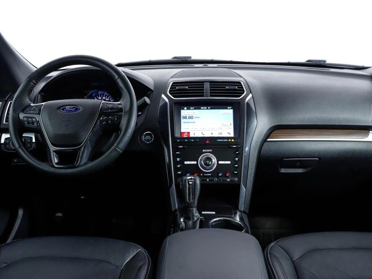 Ford Explorer 2019, синий
