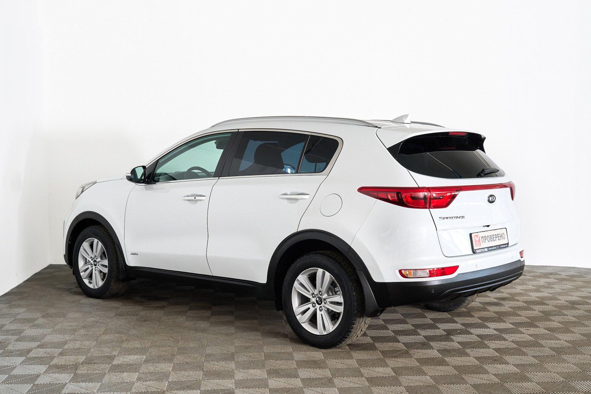 Kia Sportage 2018, белый