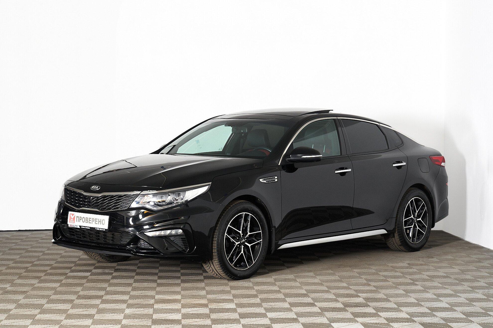 Kia Optima 2018, черный