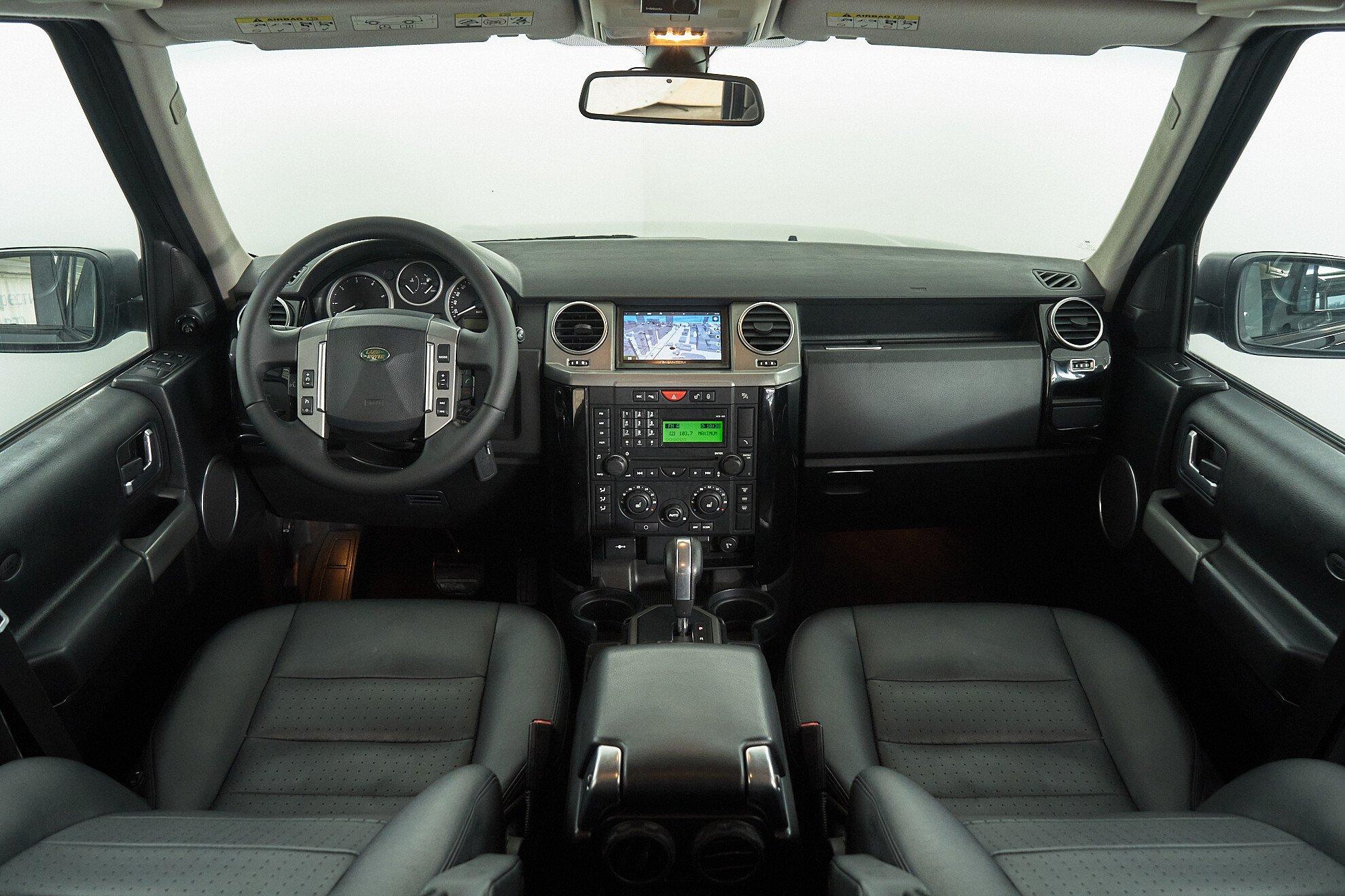 Land Rover Discovery 2008, черный