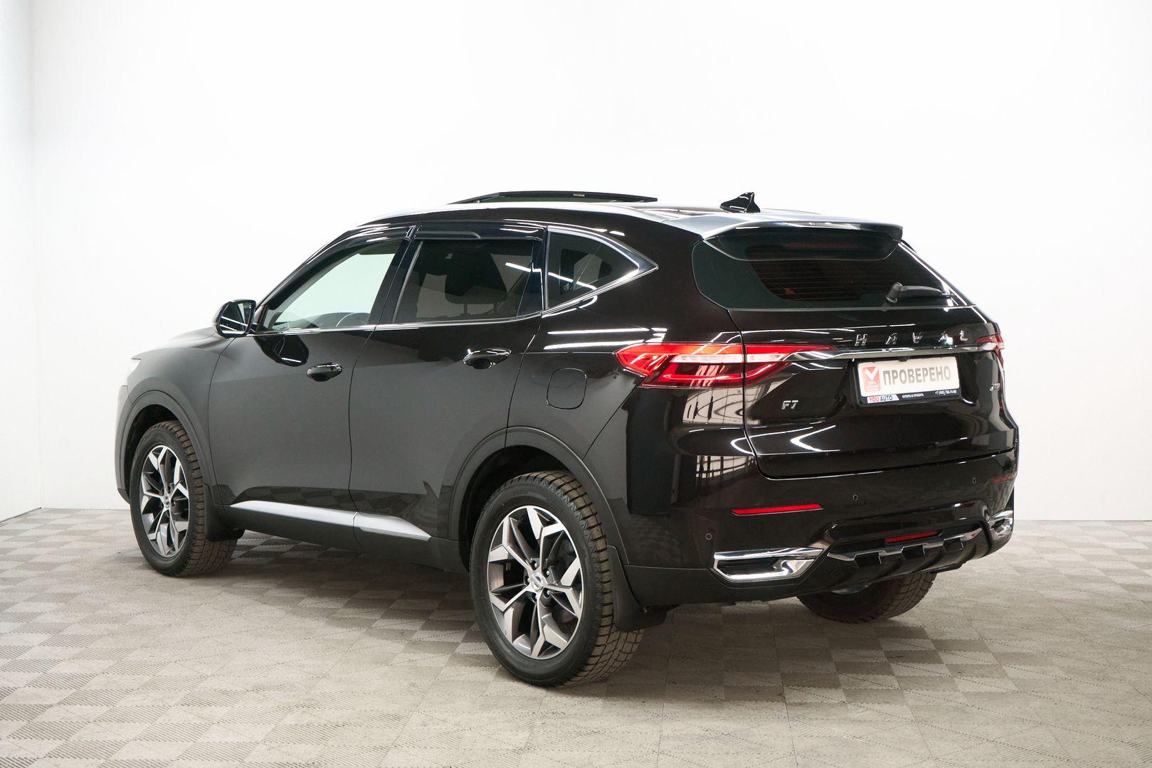 Haval F7 2020, черный