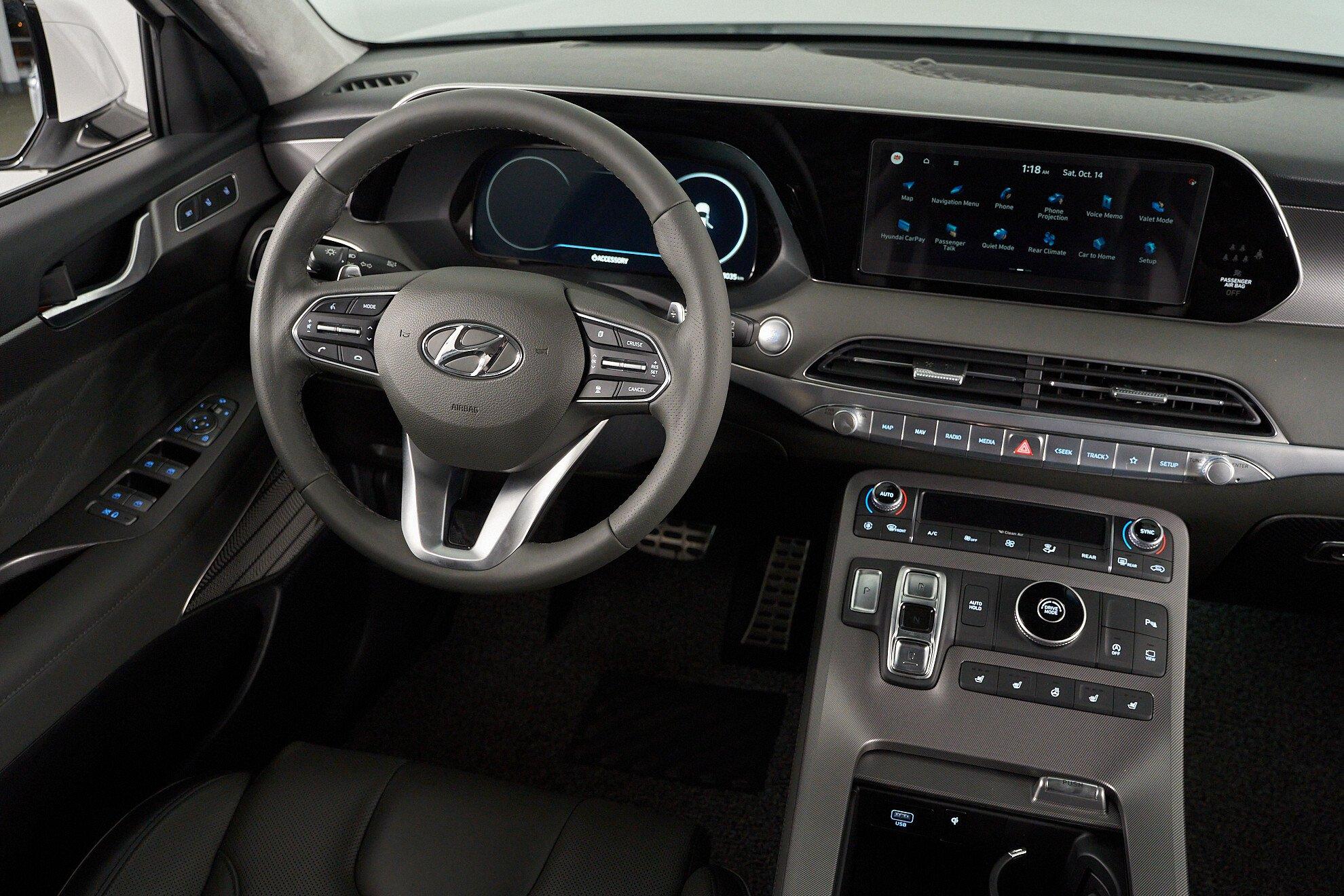 Hyundai Palisade 2021, белый