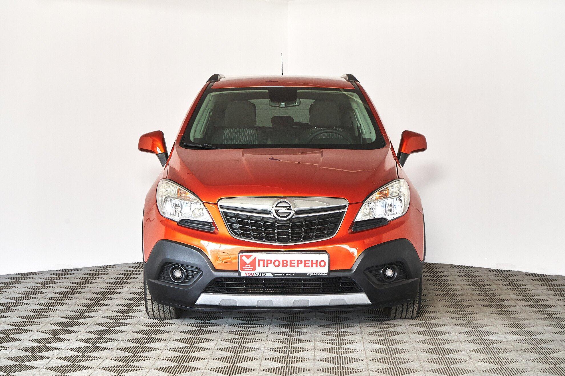 Opel Mokka 2014, оранжевый