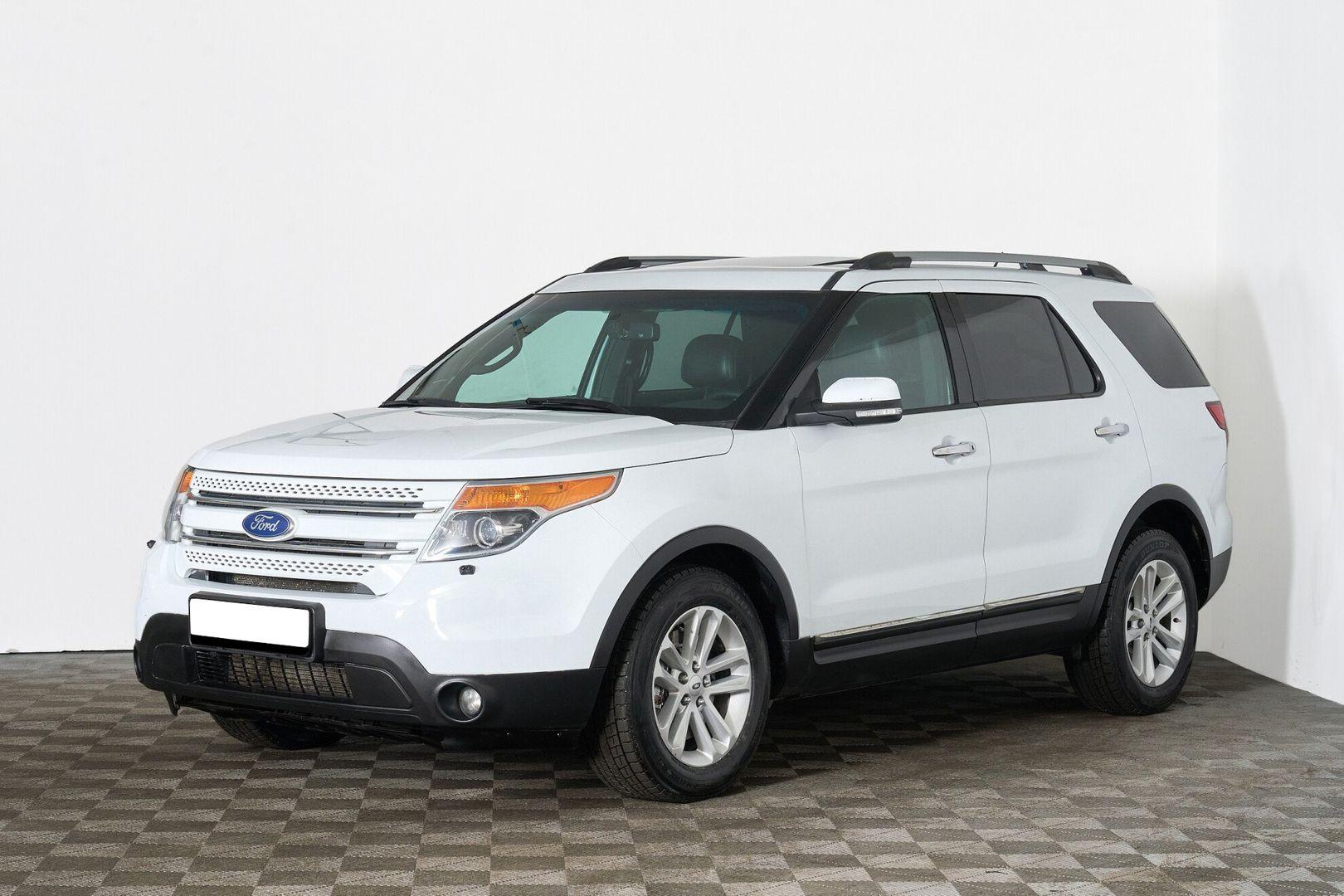 Ford Explorer 2014, белый