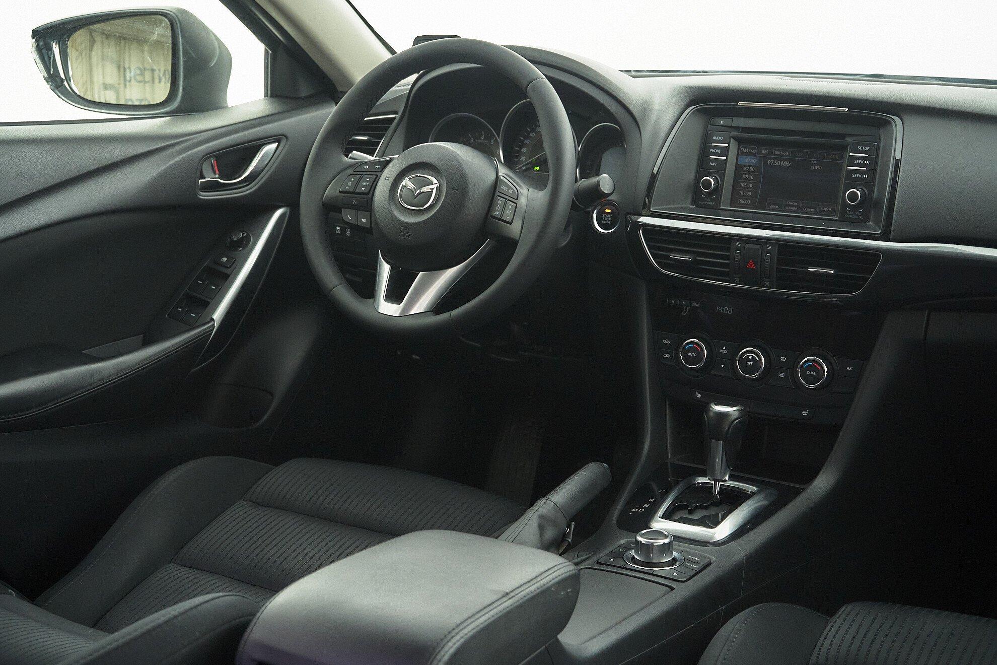 Mazda 6 2014, синий