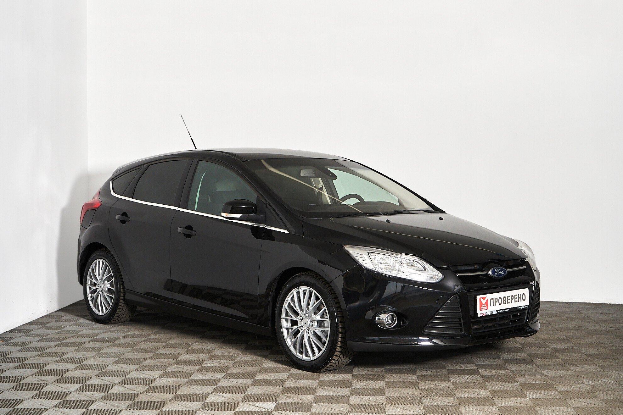 Ford Focus 2014, черный