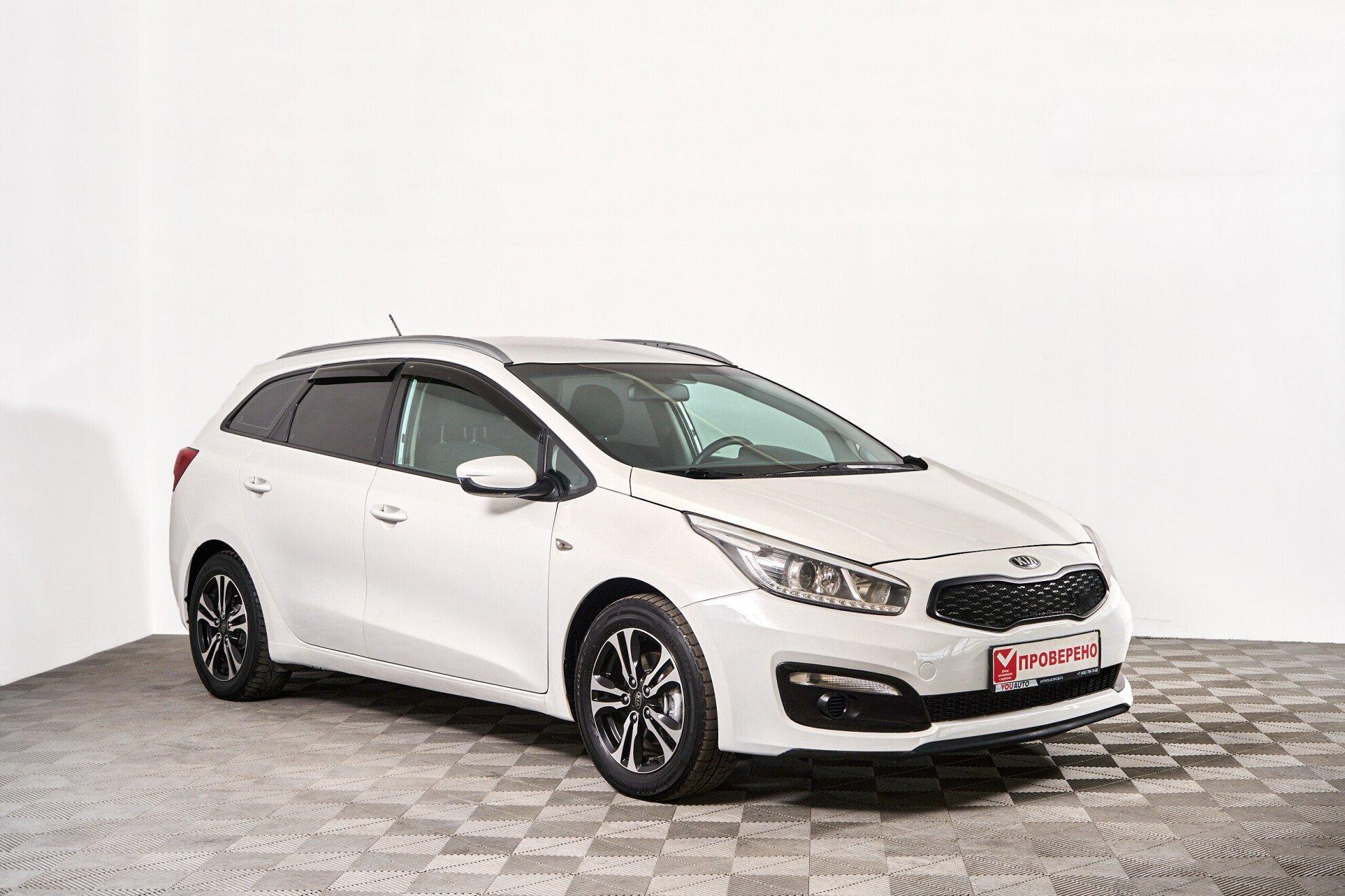 Kia Ceed 2017, белый