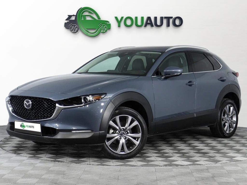 Mazda CX-30 2020, серый