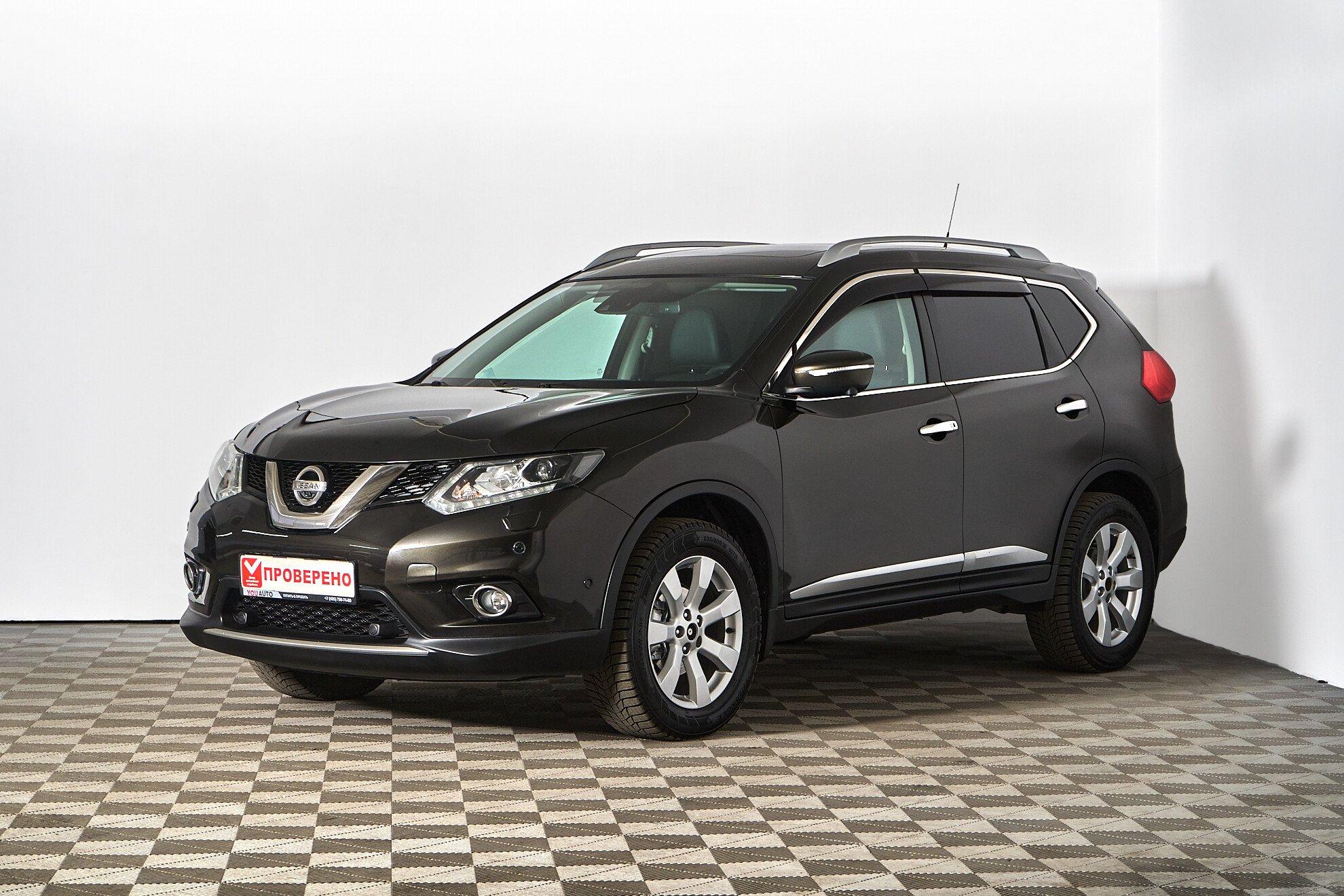 Nissan X-Trail 2016, коричневый