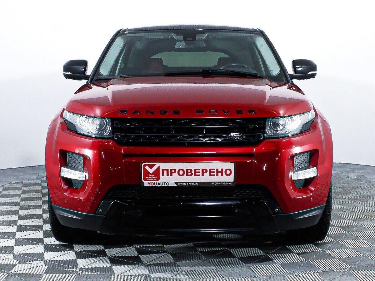 Land Rover Range Rover Evoque 2013, красный