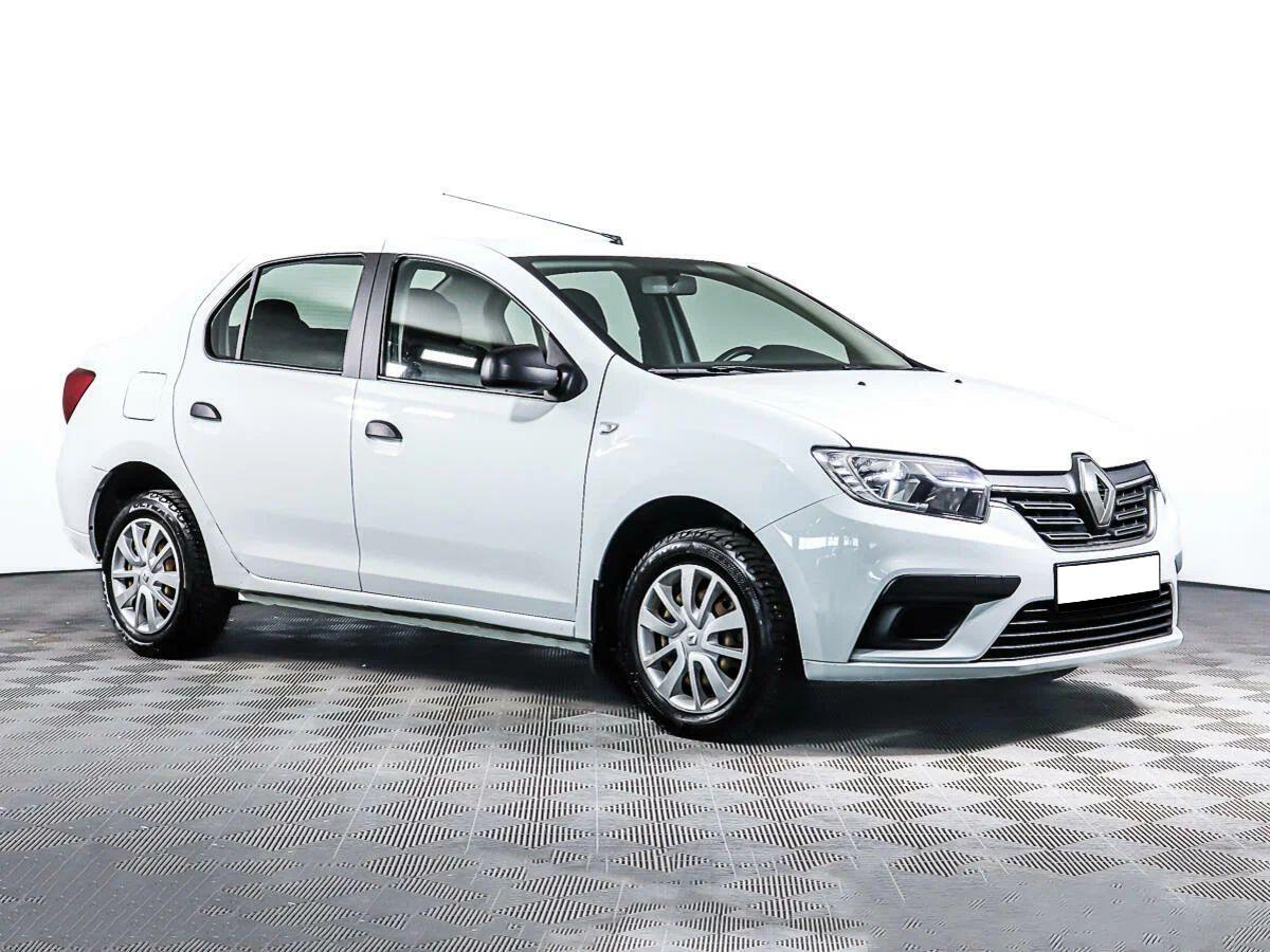 Renault Logan 2019, белый
