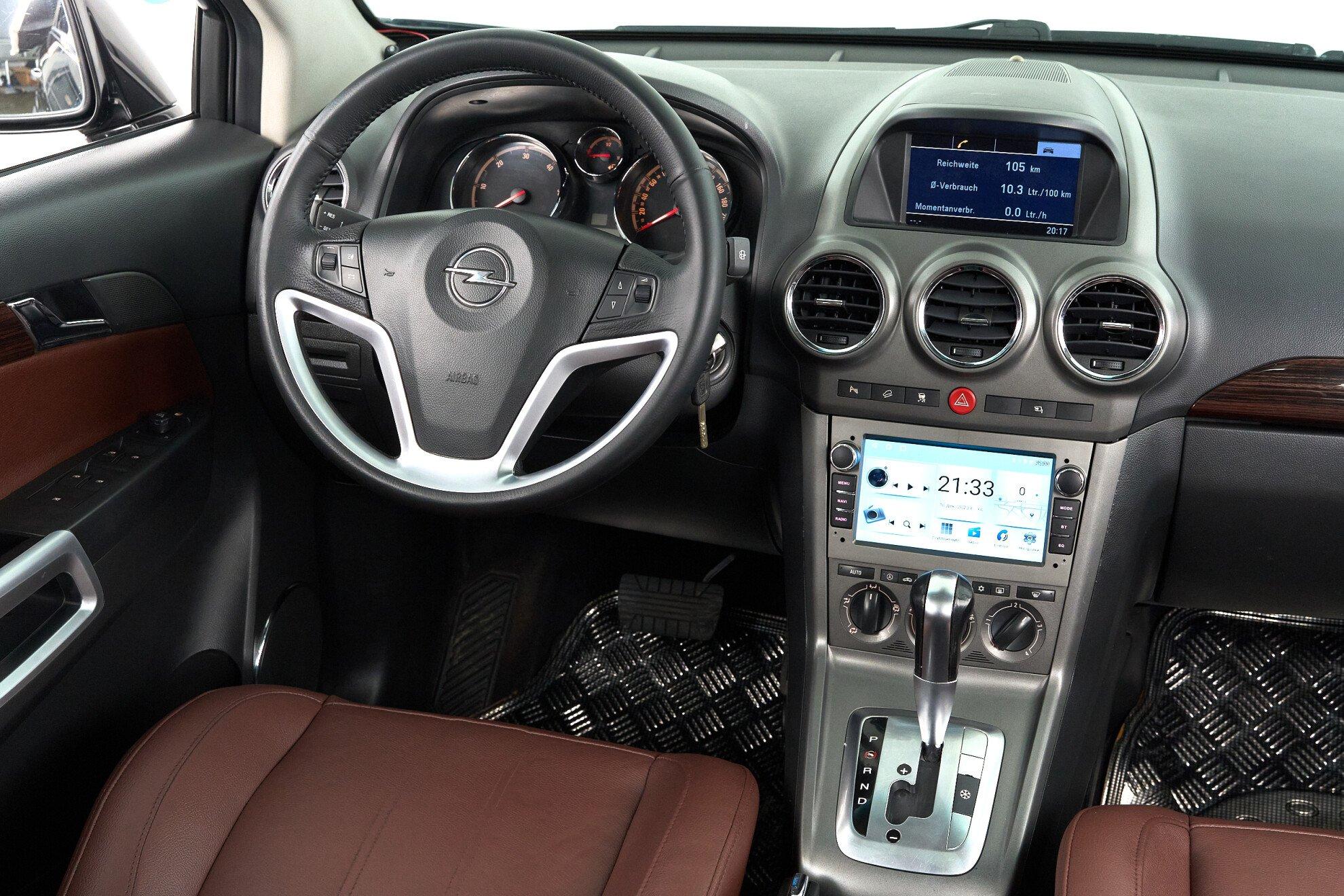 Opel Antara 2007, черный