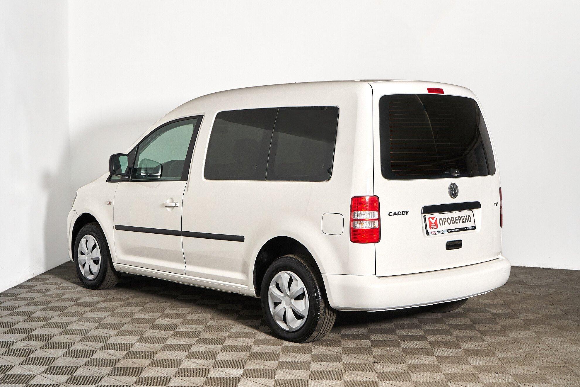 Volkswagen Caddy 2014, белый
