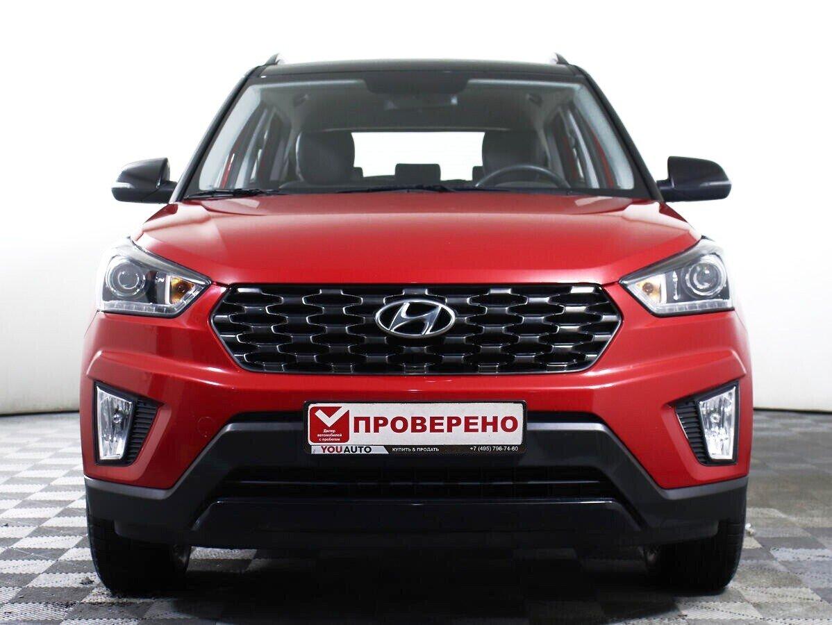 Hyundai Creta 2020, красный