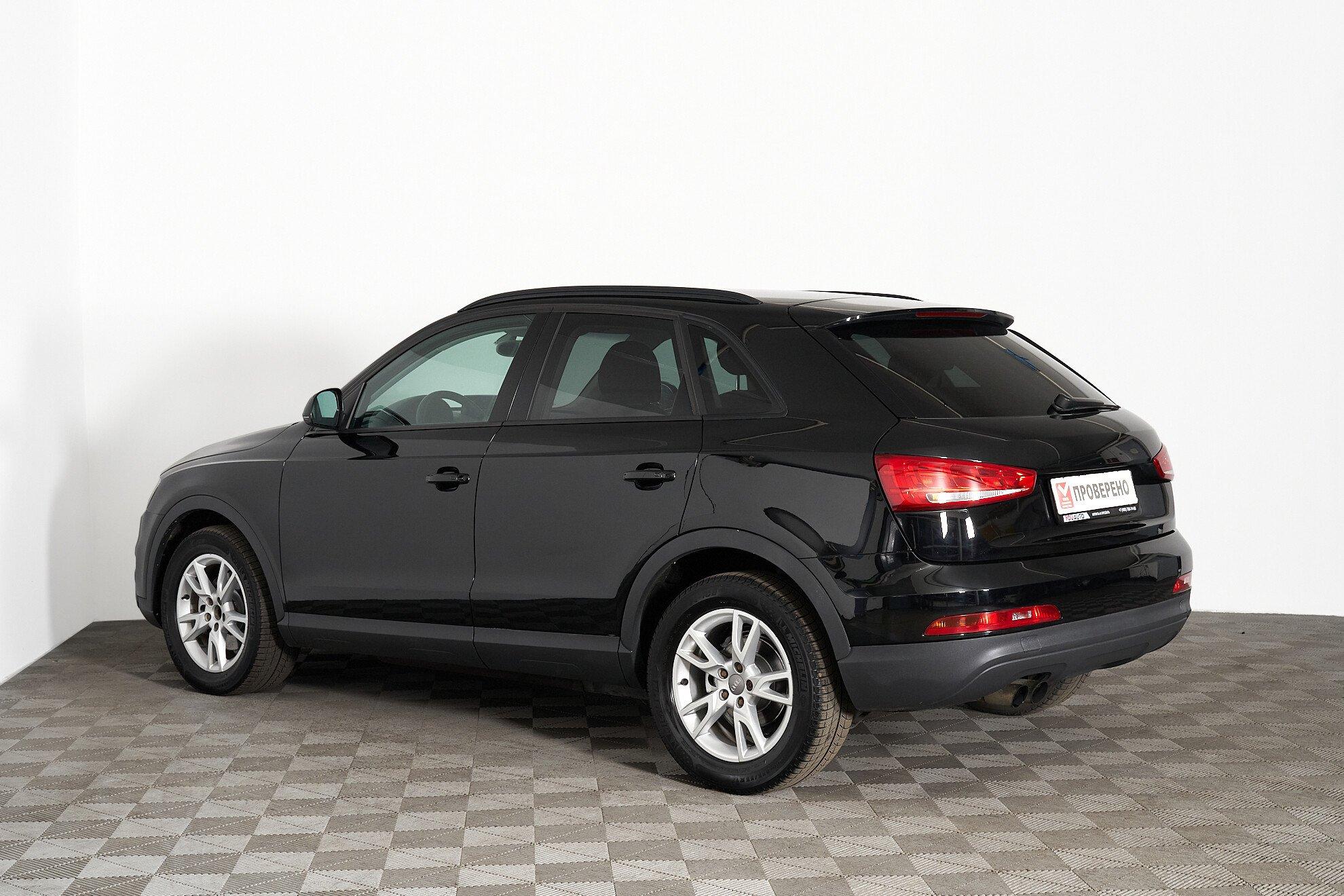Audi Q3 2013, черный