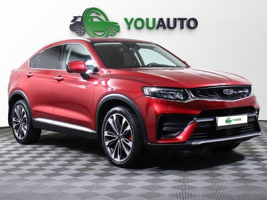 Geely Tugella 2020, красный