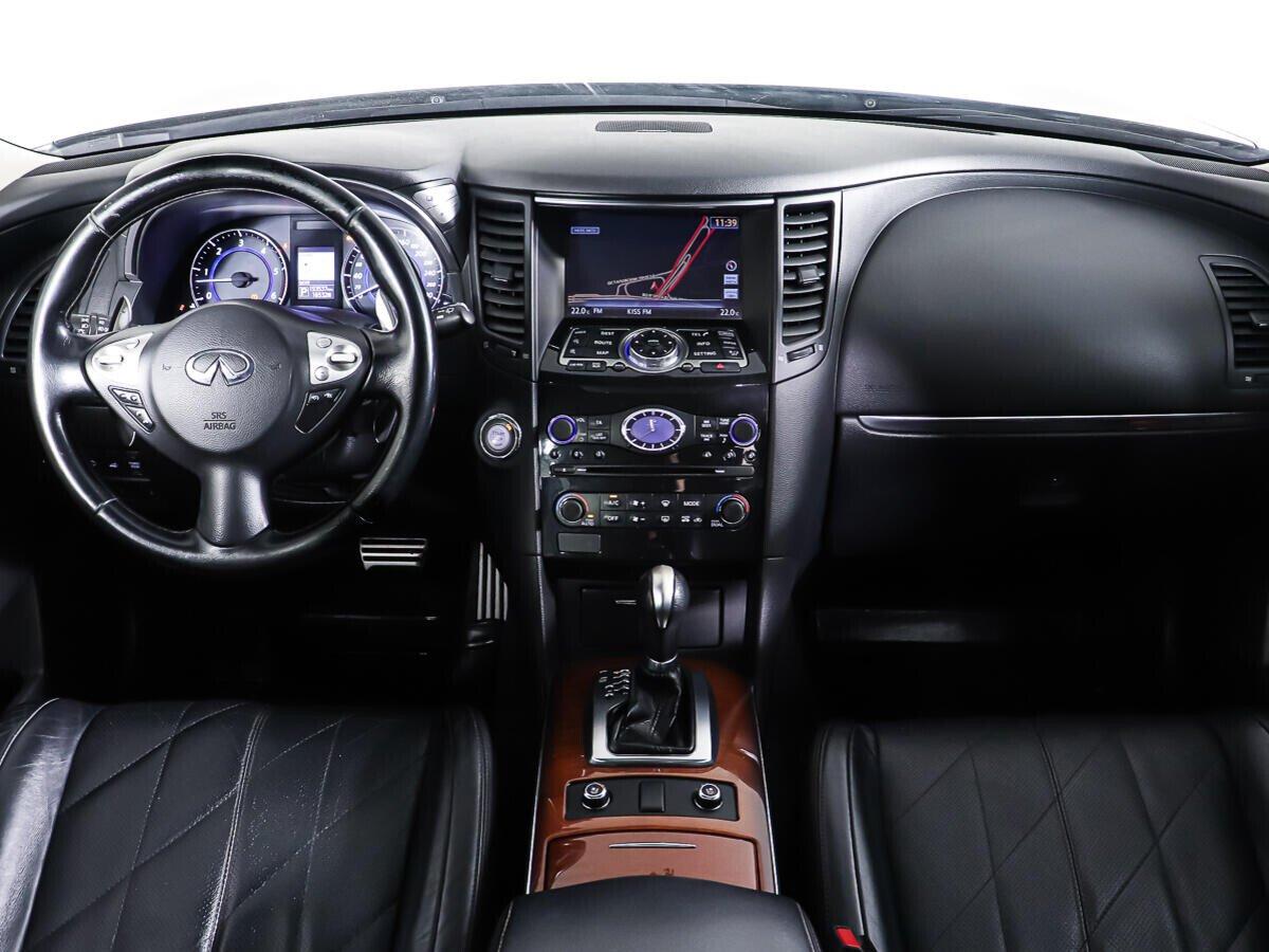 Infiniti QX70 2016, черный