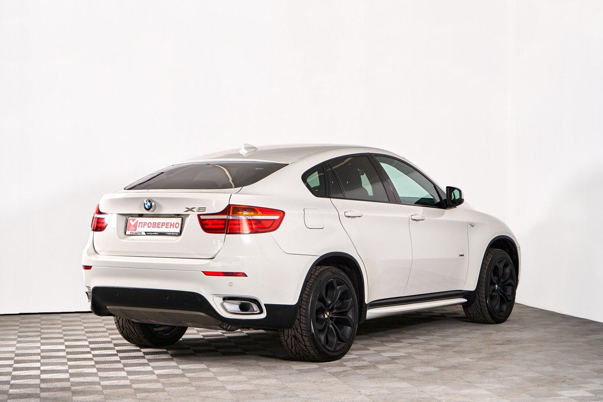 BMW X6 2013, белый
