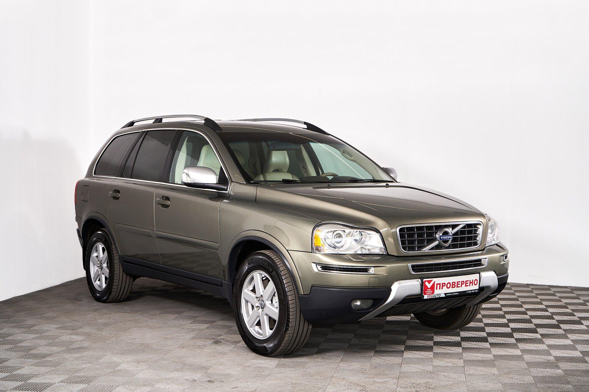 Volvo XC90 2012, зеленый