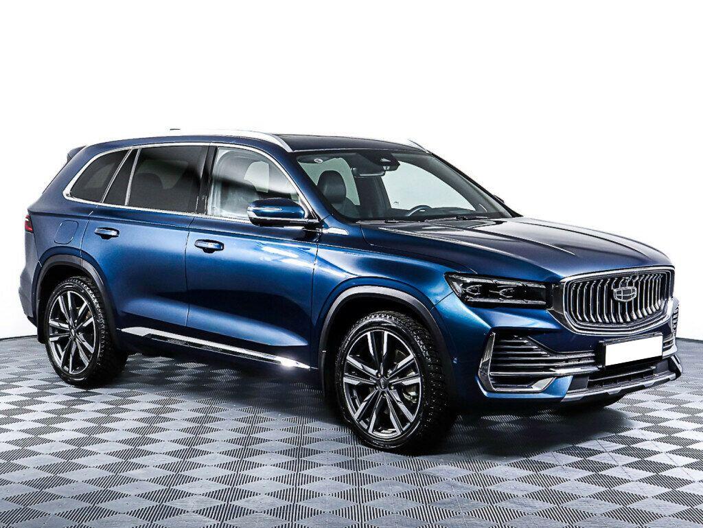 Geely Monjaro 2024, синий