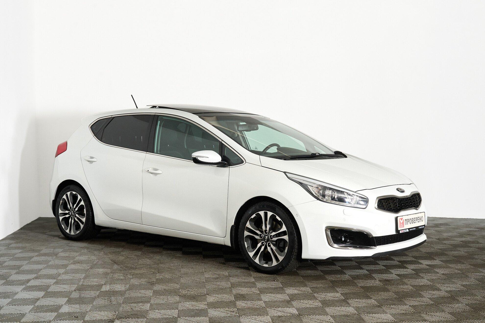 Kia Ceed 2017, белый