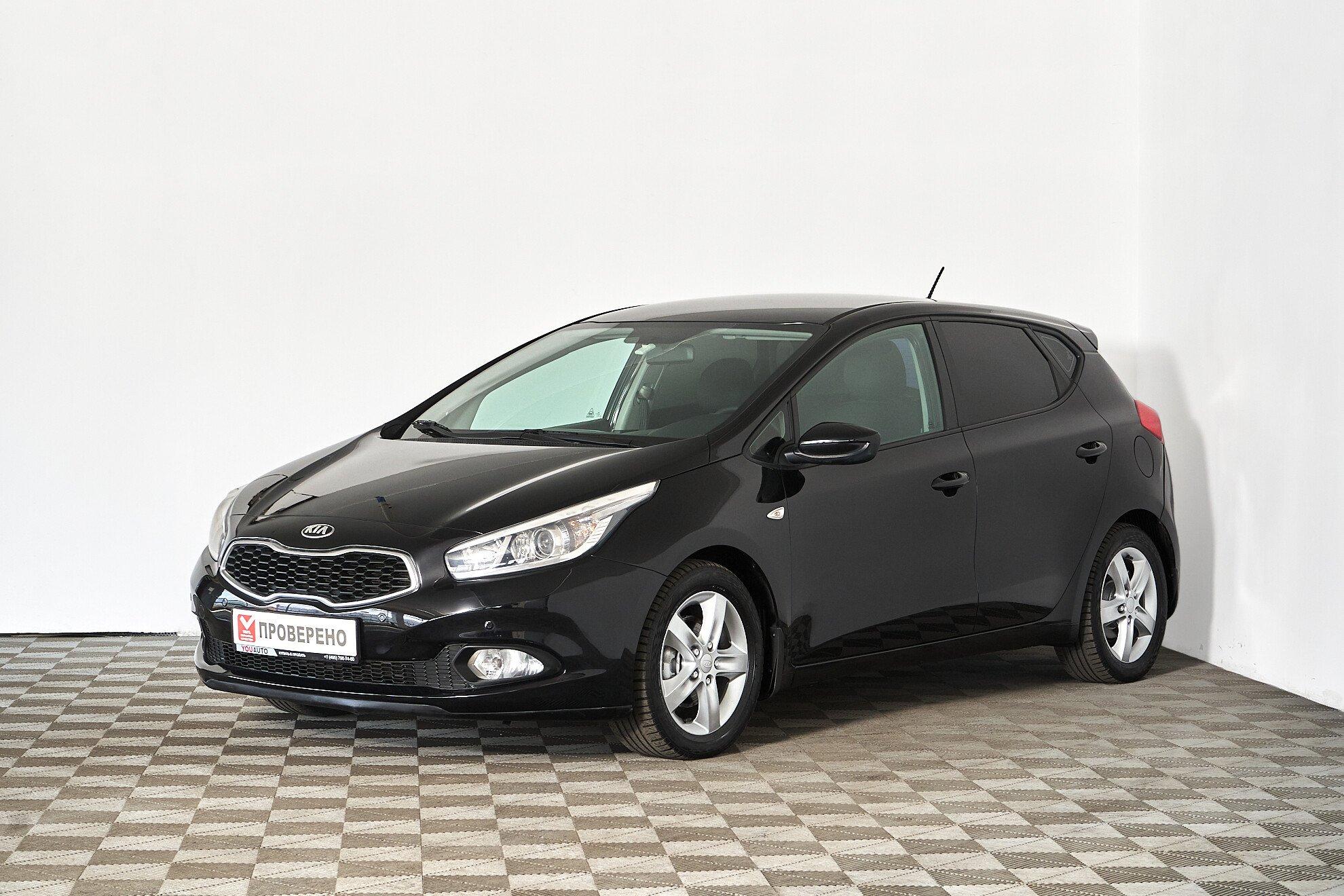 Kia Ceed 2014, черный