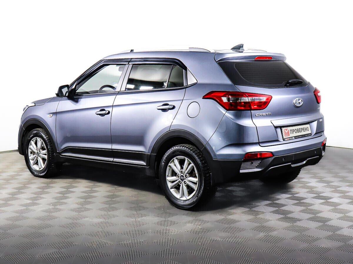 Hyundai Creta 2019, серебряный