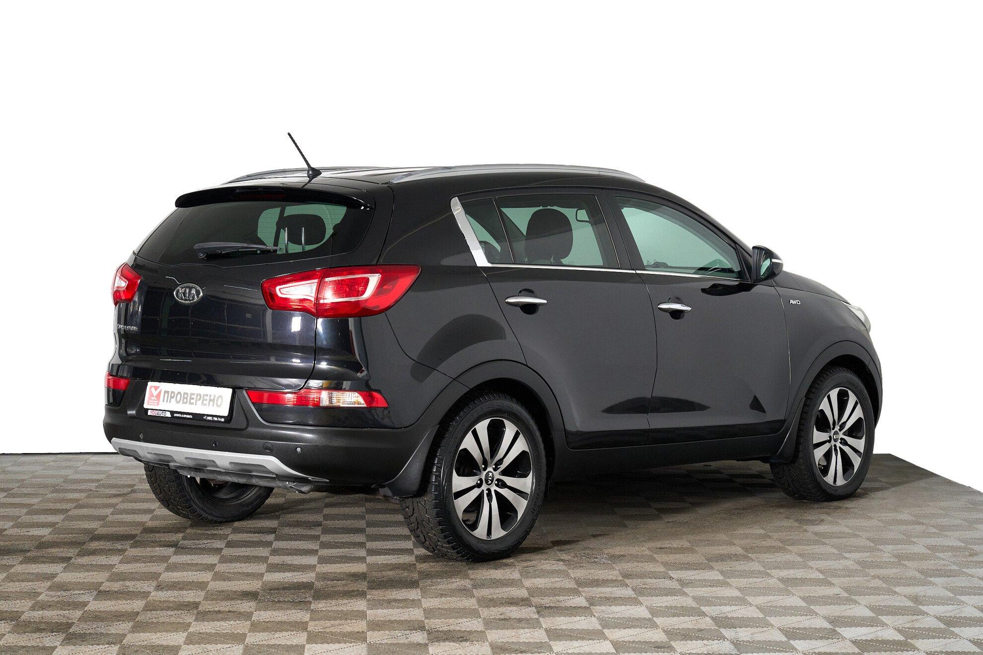 Kia Sportage 2012, черный