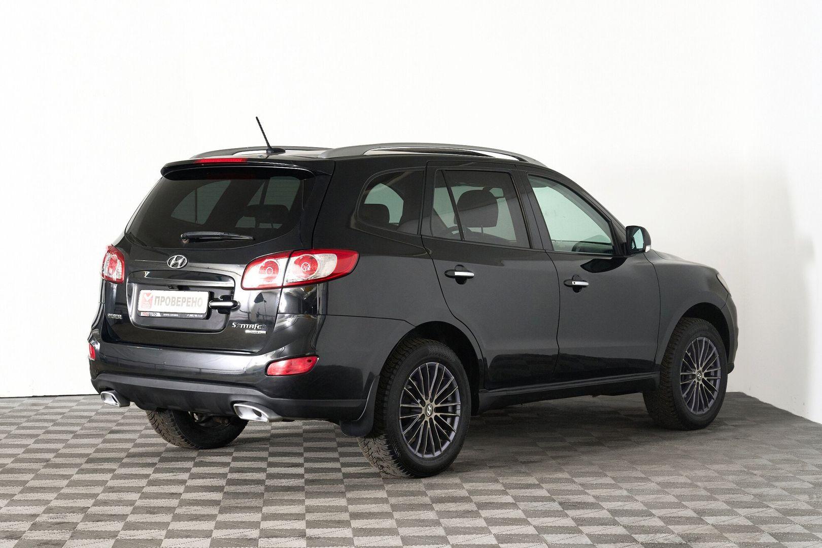 Hyundai Santa Fe 2011, черный