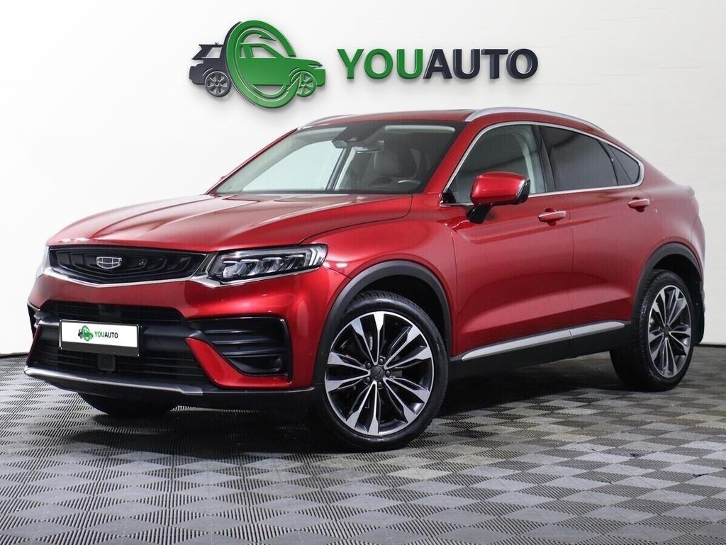 Geely Tugella 2020, красный