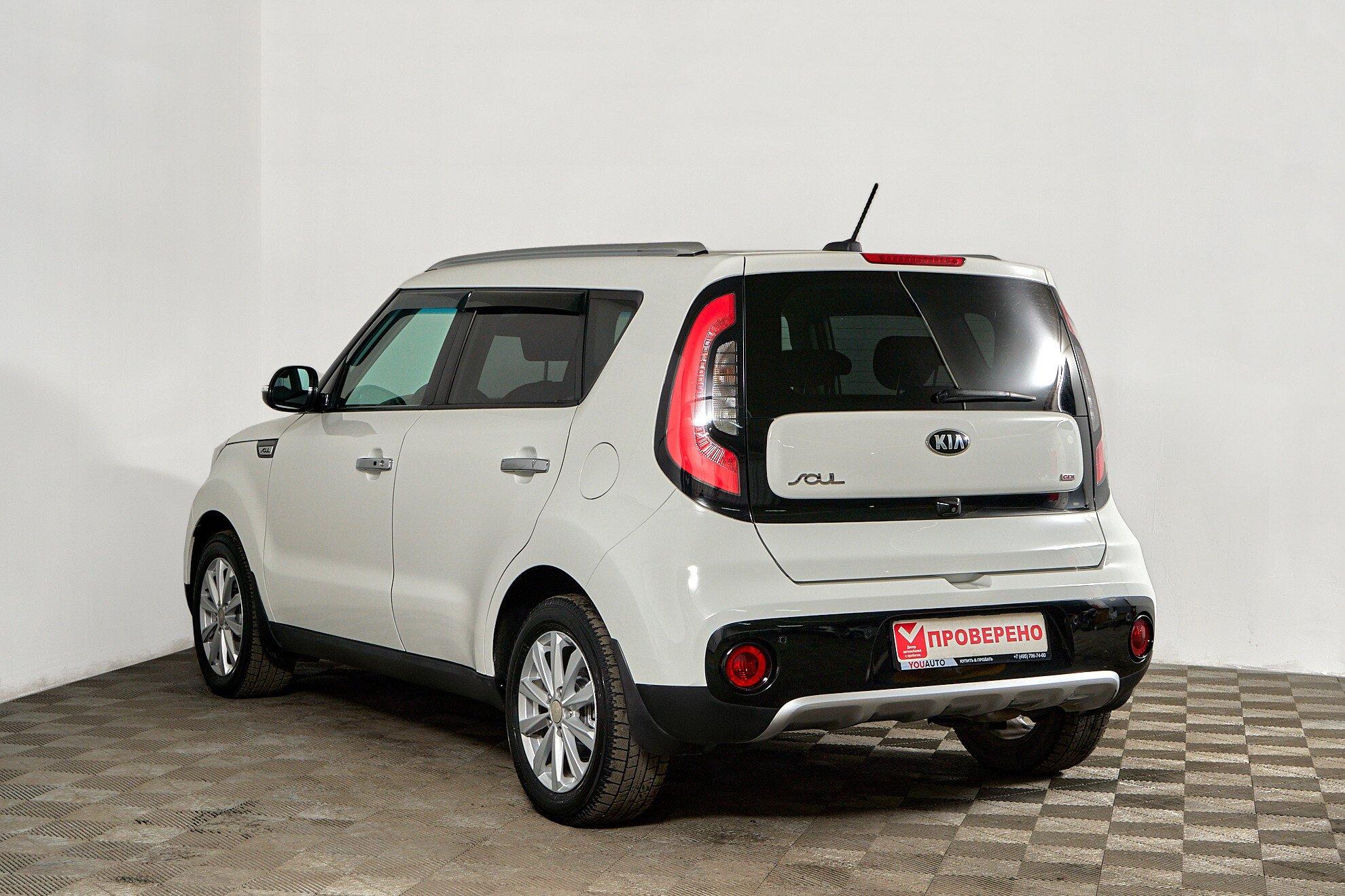 Kia Soul 2018, белый