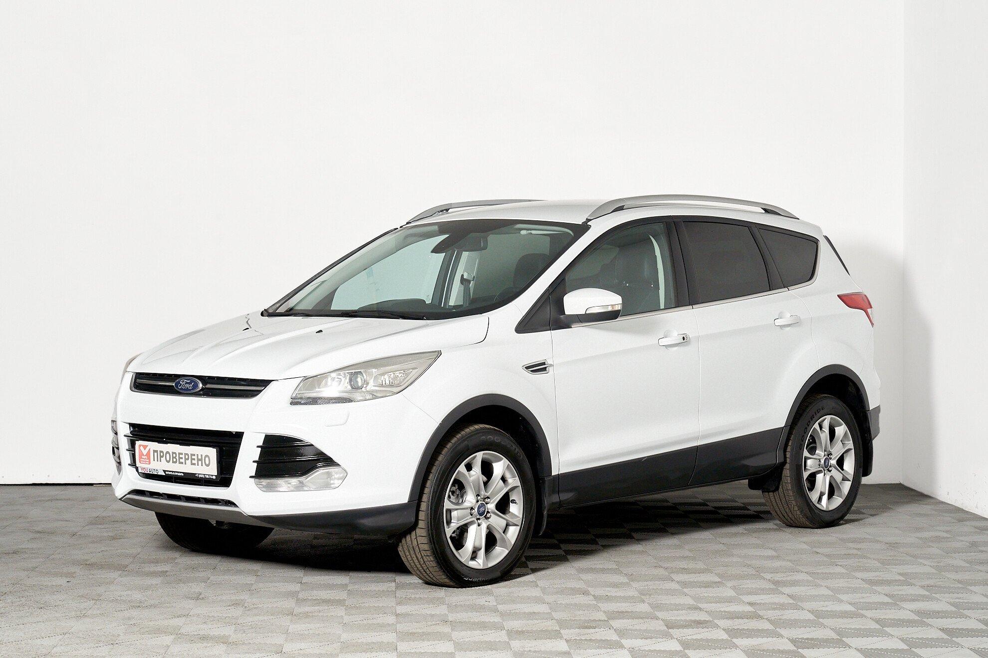 Ford Kuga 2015, белый
