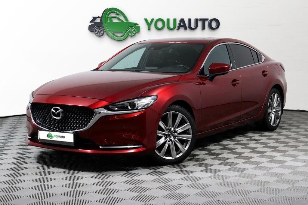Mazda 6 2020, красный