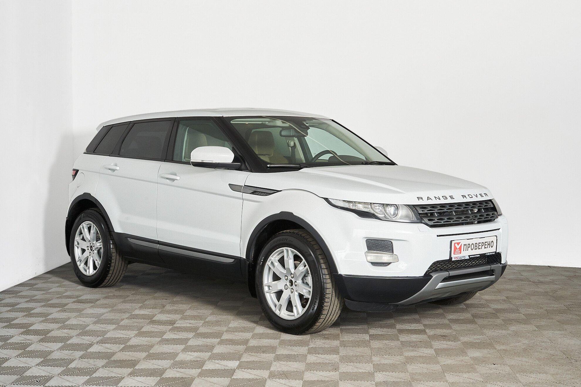 Land Rover Range Rover Evoque 2012, белый