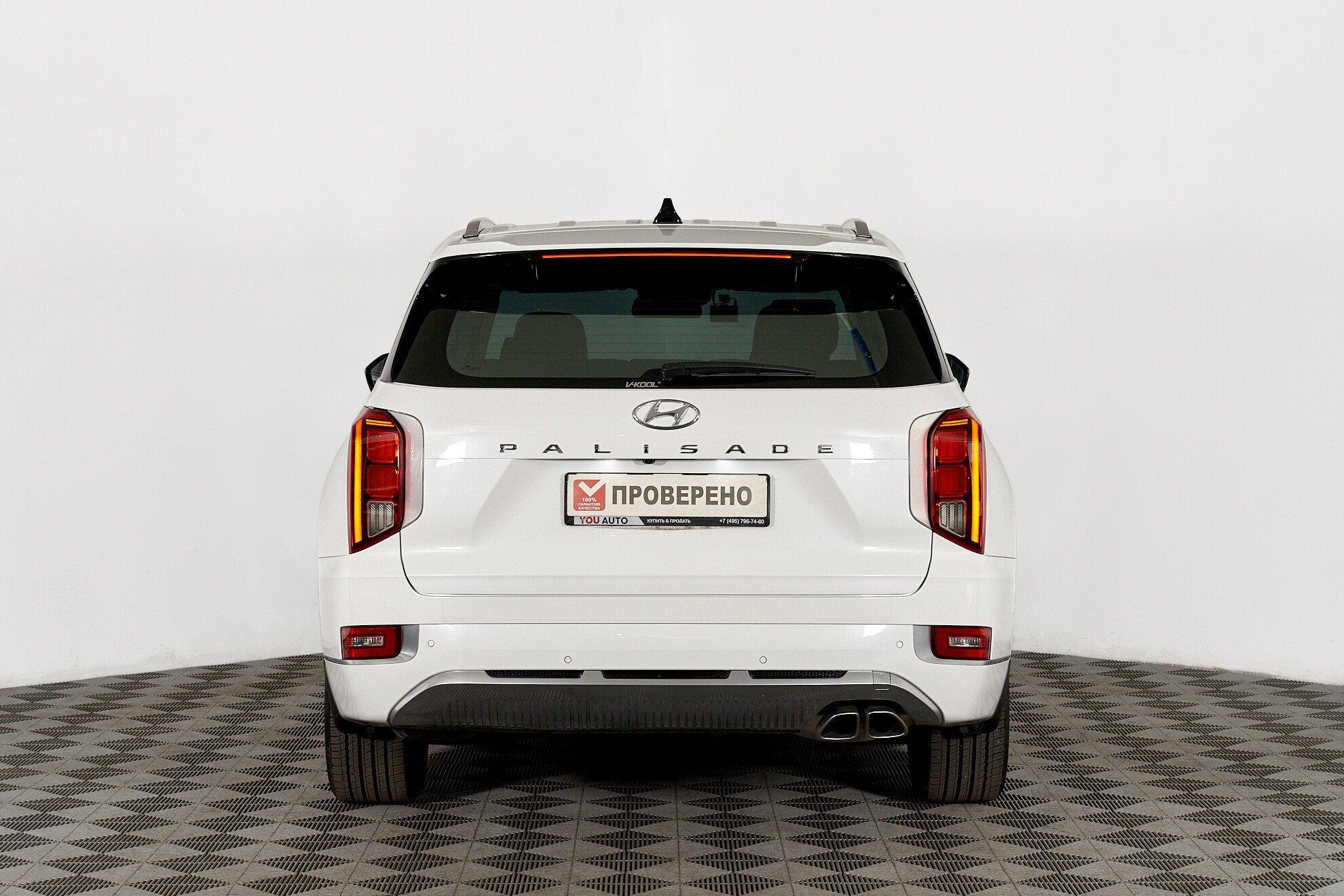 Hyundai Palisade 2021, белый