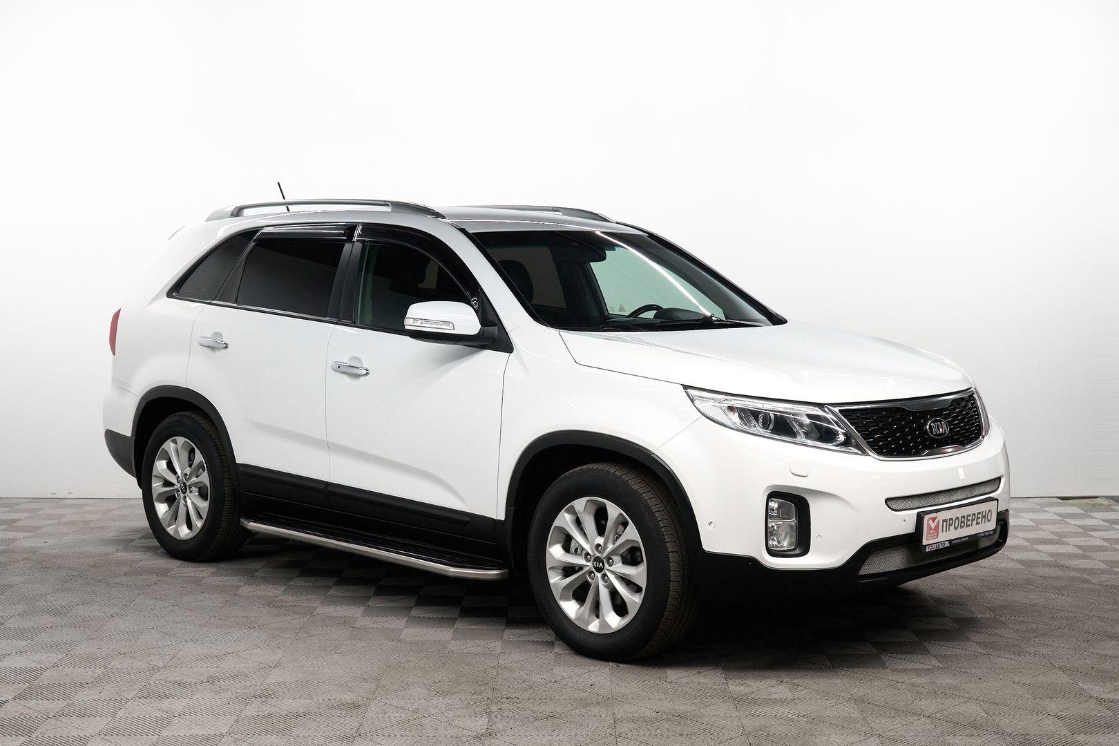 Kia Sorento 2018, белый