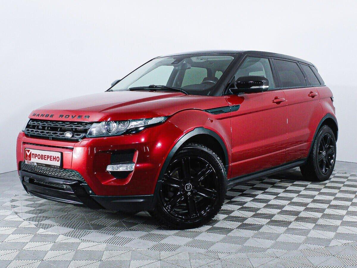 Land Rover Range Rover Evoque 2013, красный