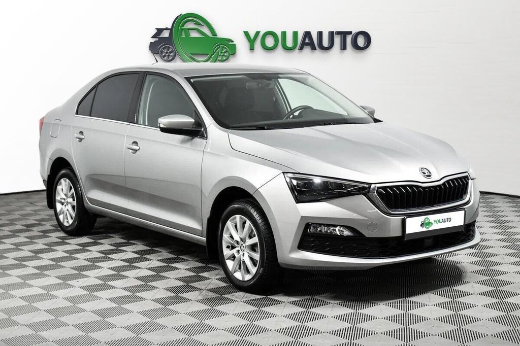 Skoda Rapid 2021, серебряный