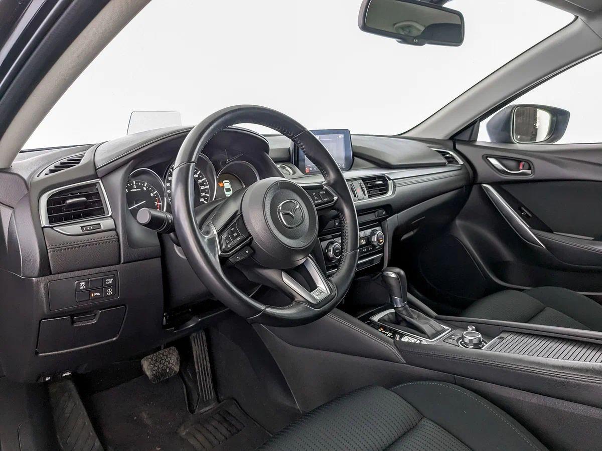Mazda 6 2018, черный