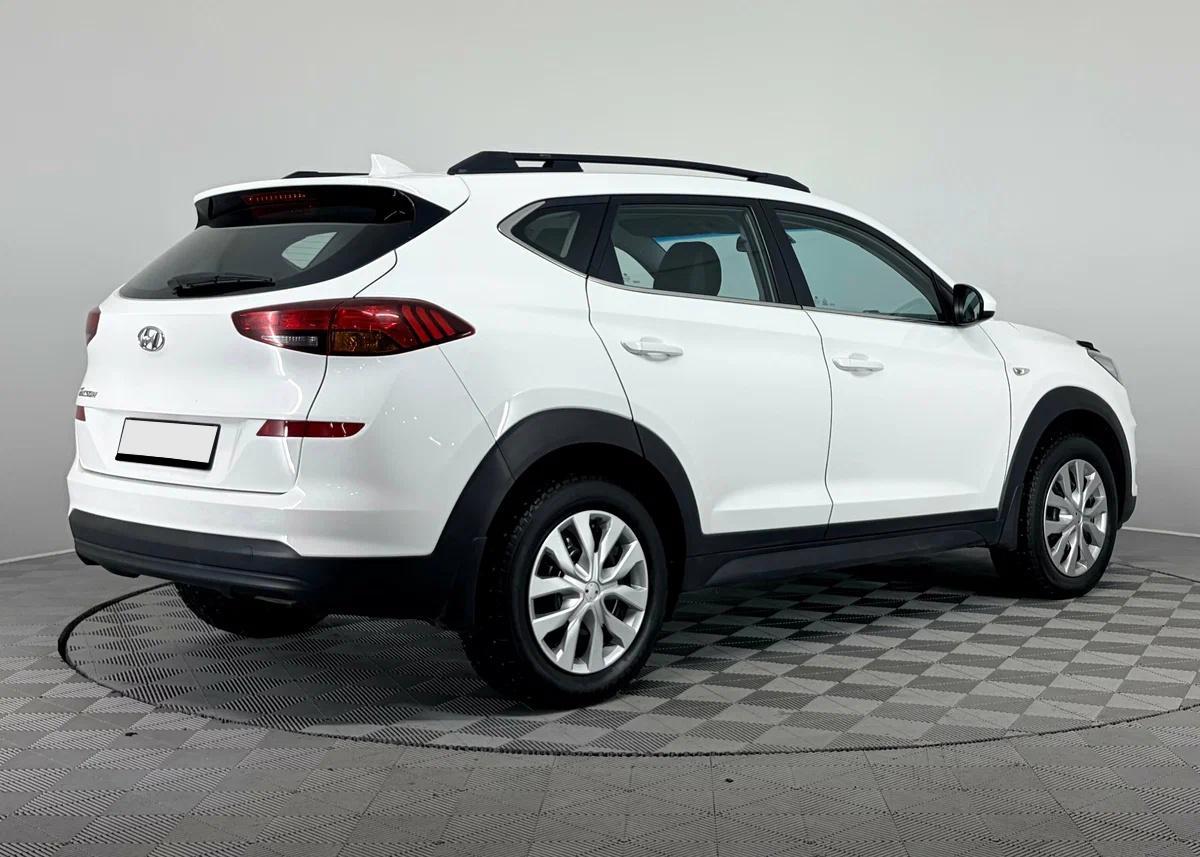 Hyundai Tucson 2020, белый