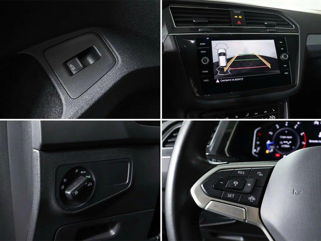 Volkswagen Tiguan 2021, черный