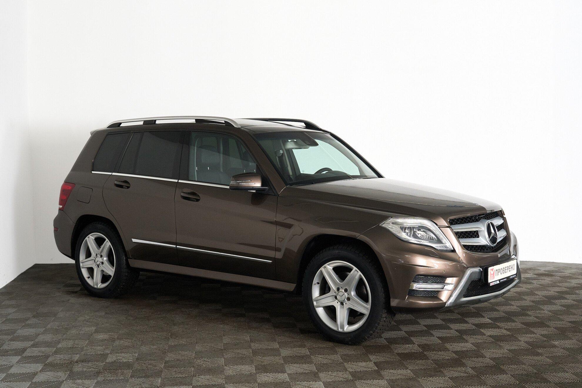 Mercedes-Benz GLK-Класс 2014, коричневый