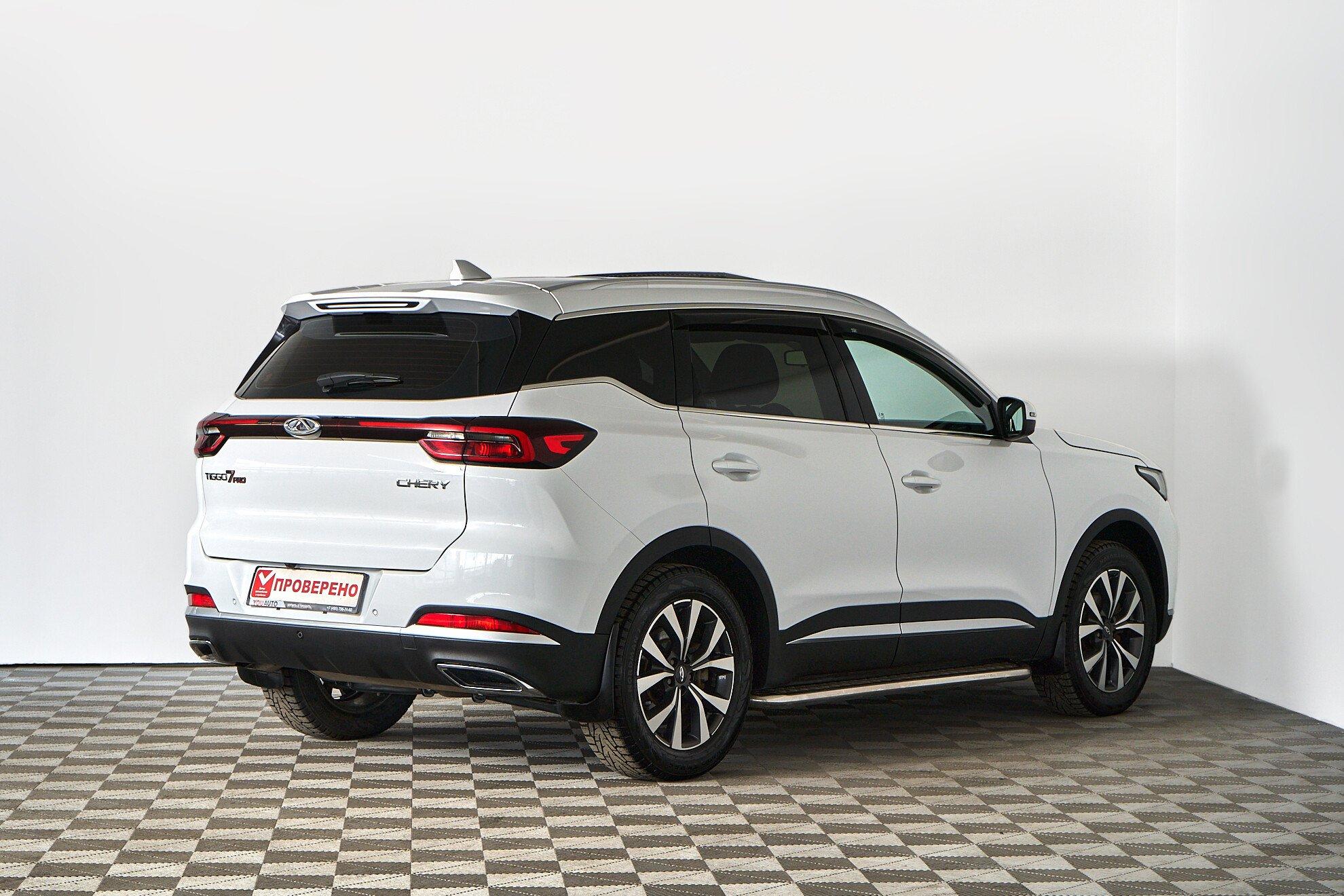 Chery Tiggo 7 Pro 2021, белый