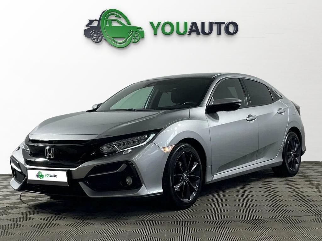 Honda Civic 2019, серебряный