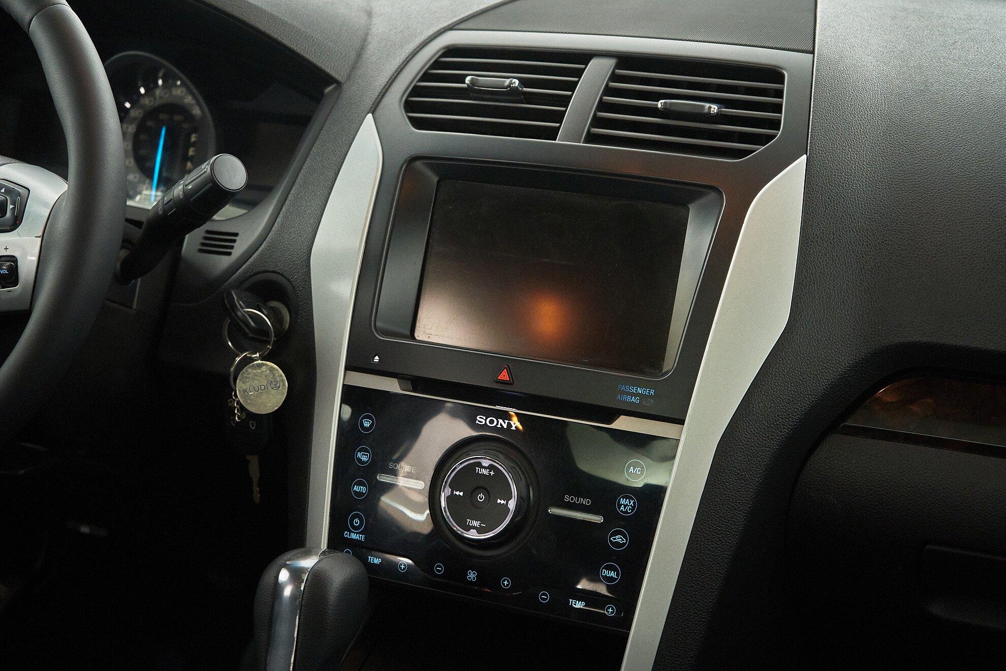 Ford Explorer 2013, черный