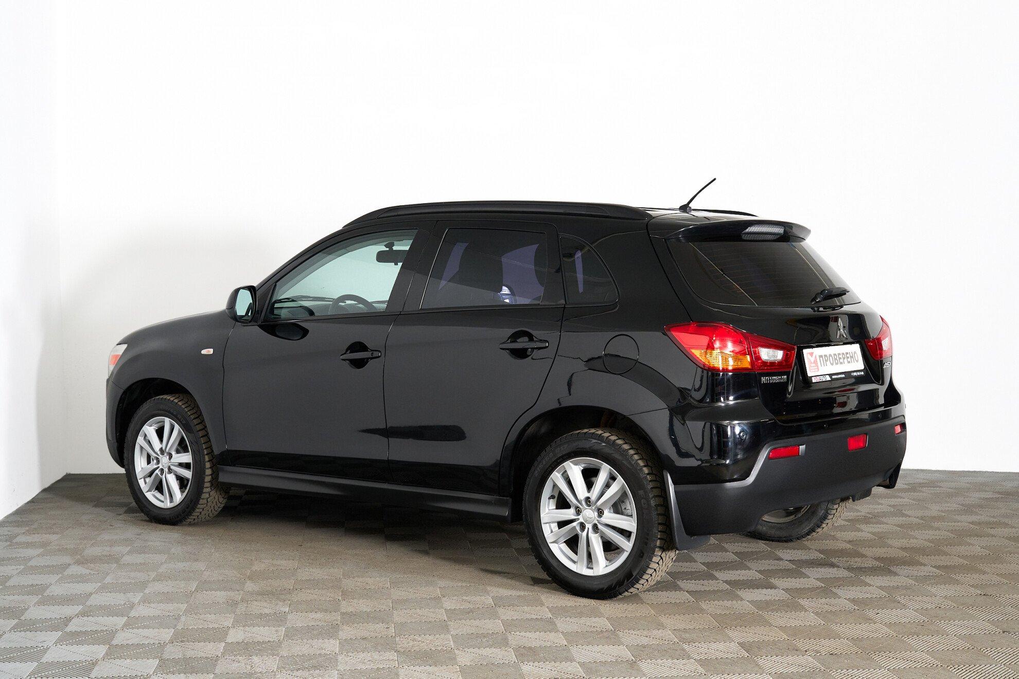 Mitsubishi ASX 2012, черный