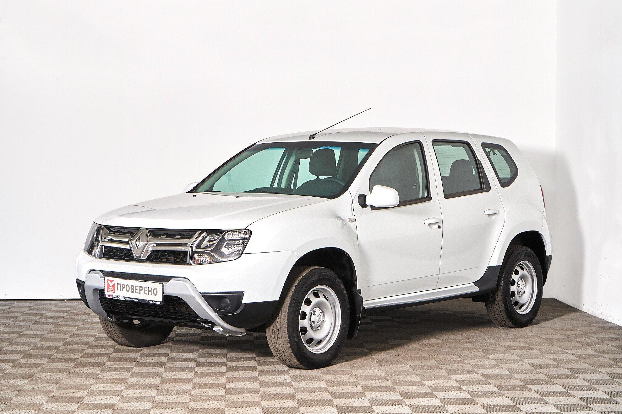 Renault Duster 2020, белый